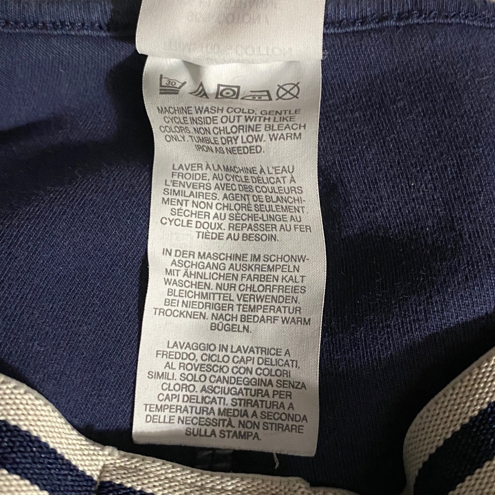 Crewcuts Pants, Sz 14, Geometric print, Gray, Navy, EUC, cotton blend - Picture 7 of 10